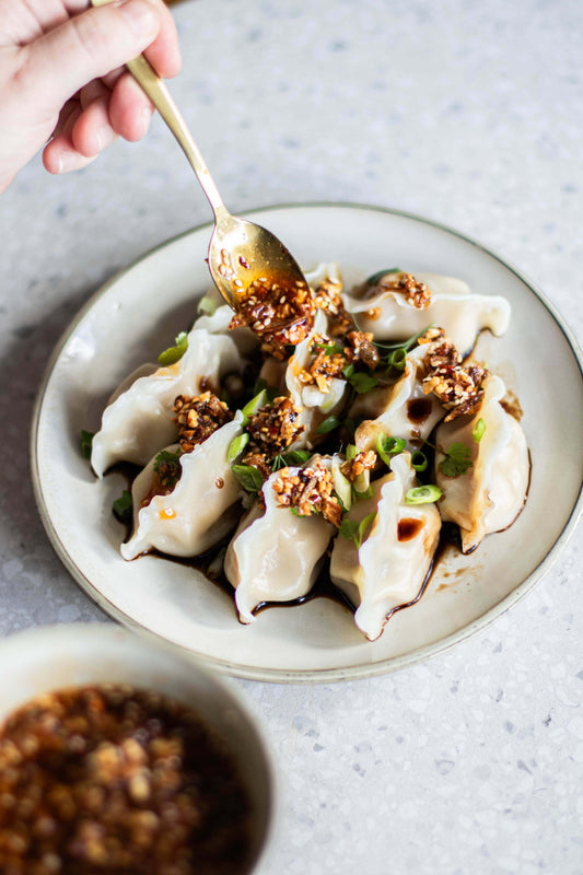 The Ultimate Chilli Crisp Dumpling Dipping Sauce