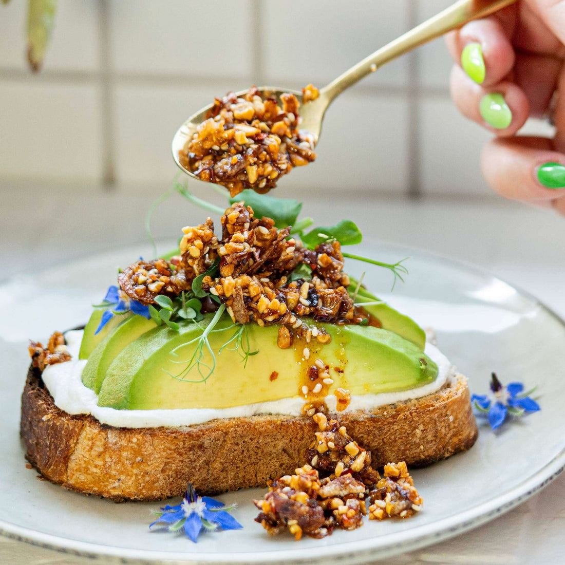 The Best Chilli Crisp Avocado Toast