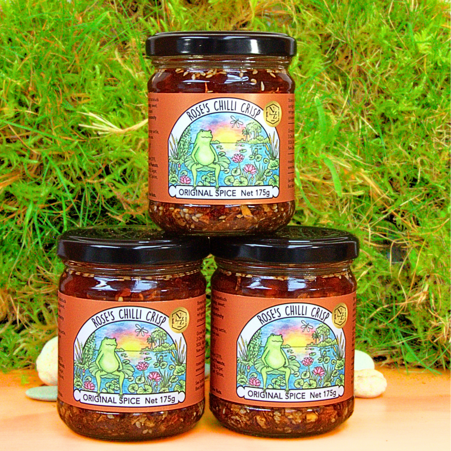 Rose's Chilli Crisp 175g  Original Spicy Trio 🌶️🌶️🌶️