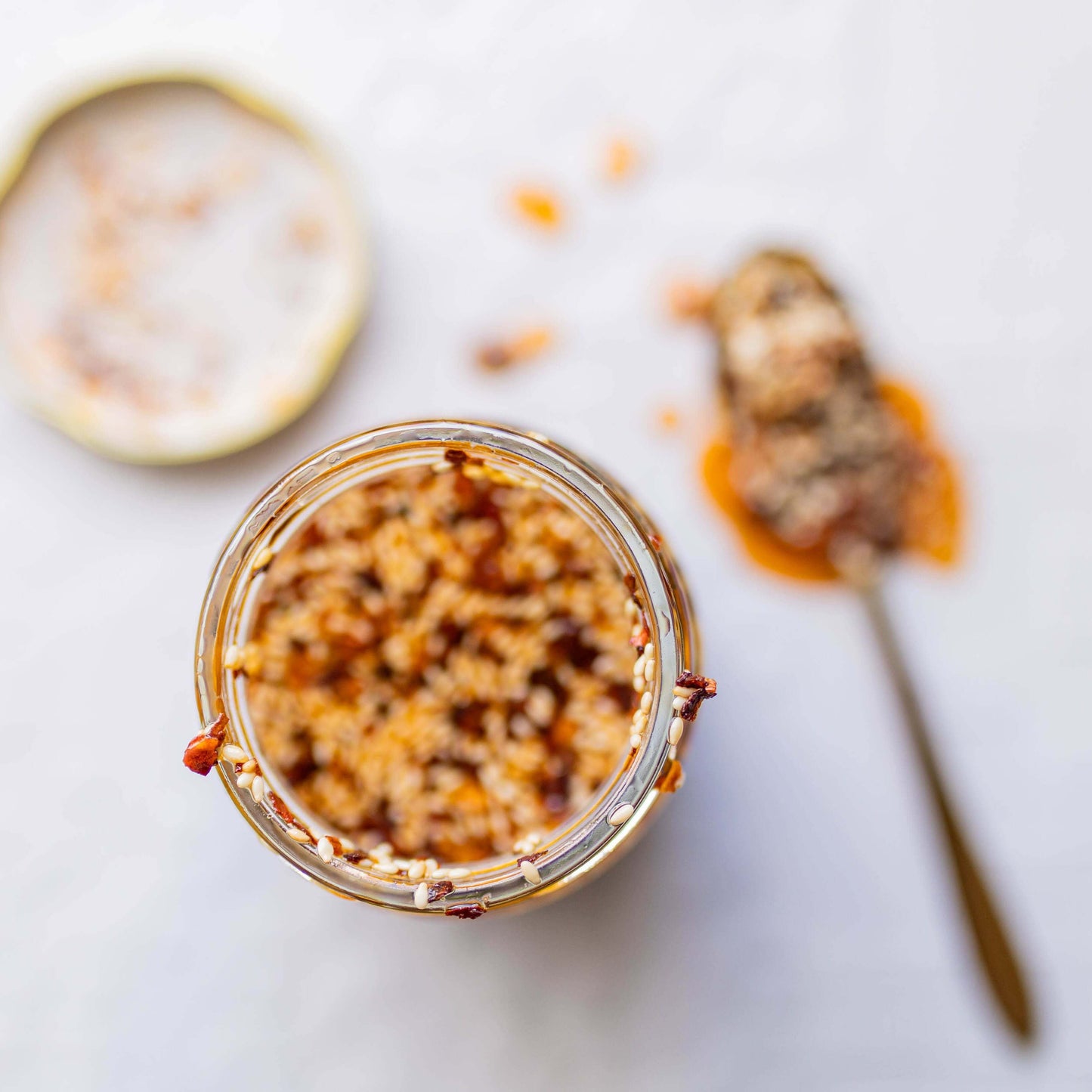 Jar of Rose's Chilli Crisp
